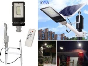faro led lampione stradale solare